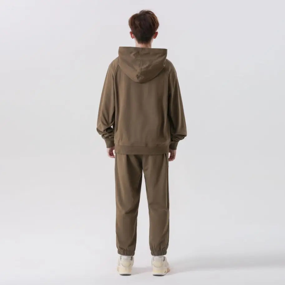 Oversized 100% Cotton Hoodie – Unisex Streetwear Pullover with Pocket