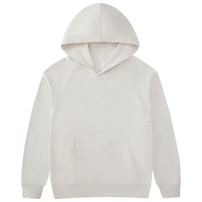 Oversized 100% Cotton Hoodie – Unisex Streetwear Pullover with Pocket