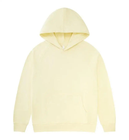 Oversized 100% Cotton Hoodie – Unisex Streetwear Pullover with Pocket