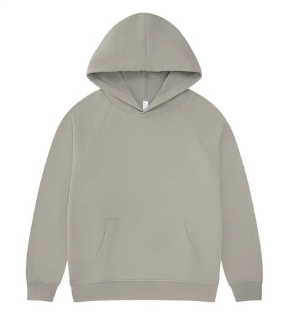 Oversized 100% Cotton Hoodie – Unisex Streetwear Pullover with Pocket