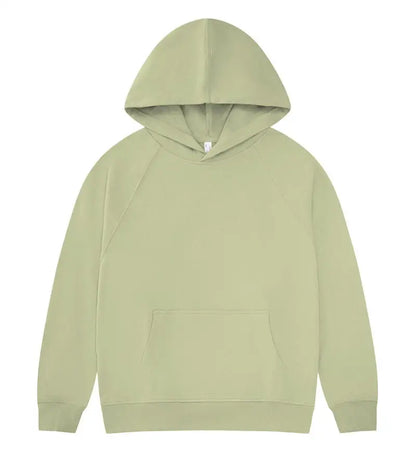 Oversized 100% Cotton Hoodie – Unisex Streetwear Pullover with Pocket