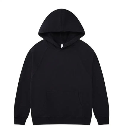 Oversized 100% Cotton Hoodie – Unisex Streetwear Pullover with Pocket