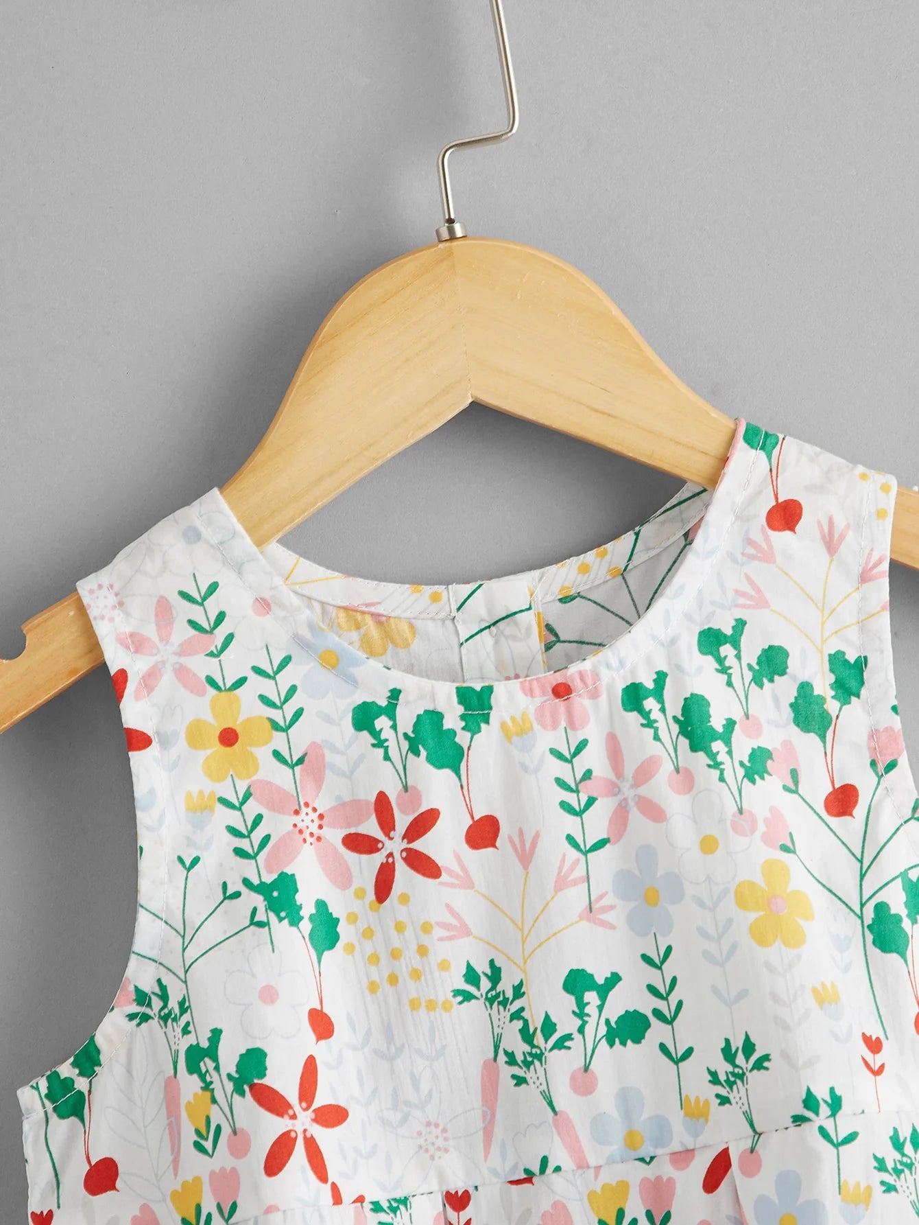 Baby Girl Summer Dress – Sleeveless Floral Cotton Dress for Toddlers & Kids | Lightweight & Breathable Fabric